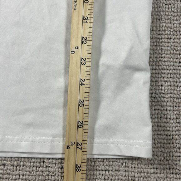 U Suck At Golf Polo Shirt Mens Large White Golf Performance Stretch USAG - Picture 5 of 11